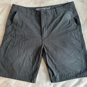 Aeropostale Dark Grey Chino Shorts. Size 38